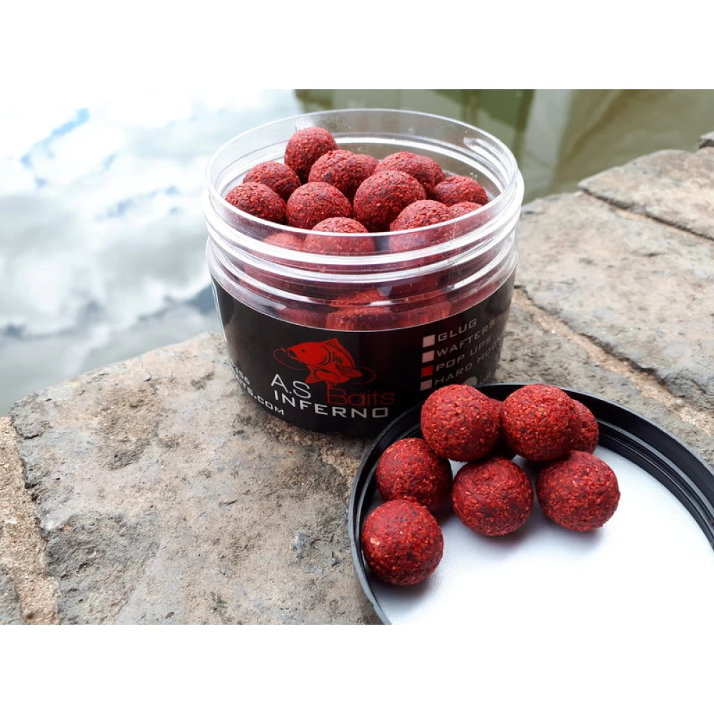 INFERNO 14MM POP UPS CORK DUST (Hot Pepperami Fishmeal)