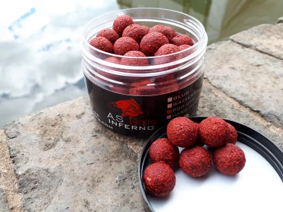 INFERNO 14MM POP UPS CORK DUST (Hot Pepperami Fishmeal)