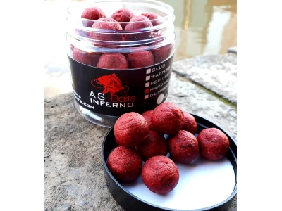 INFERNO HARD HOOKERS 16MM (Hot Pepperami Fishmeal)