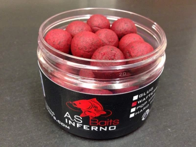 INFERNO WAFTERS 16MM (Hot Pepperami Fishmeal)