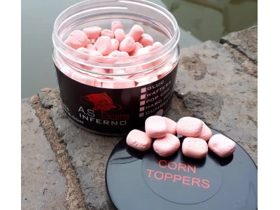 INFERNO WASHED OUT PINK CORN TOPPERS (Hot Pepperami Fishmeal flavour)