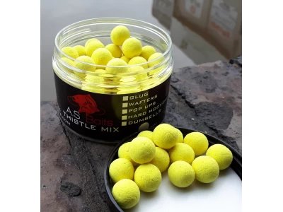 THISTLE MIX 12MM HI VIZ YELLOW POP UPS  (Squid and Plum)