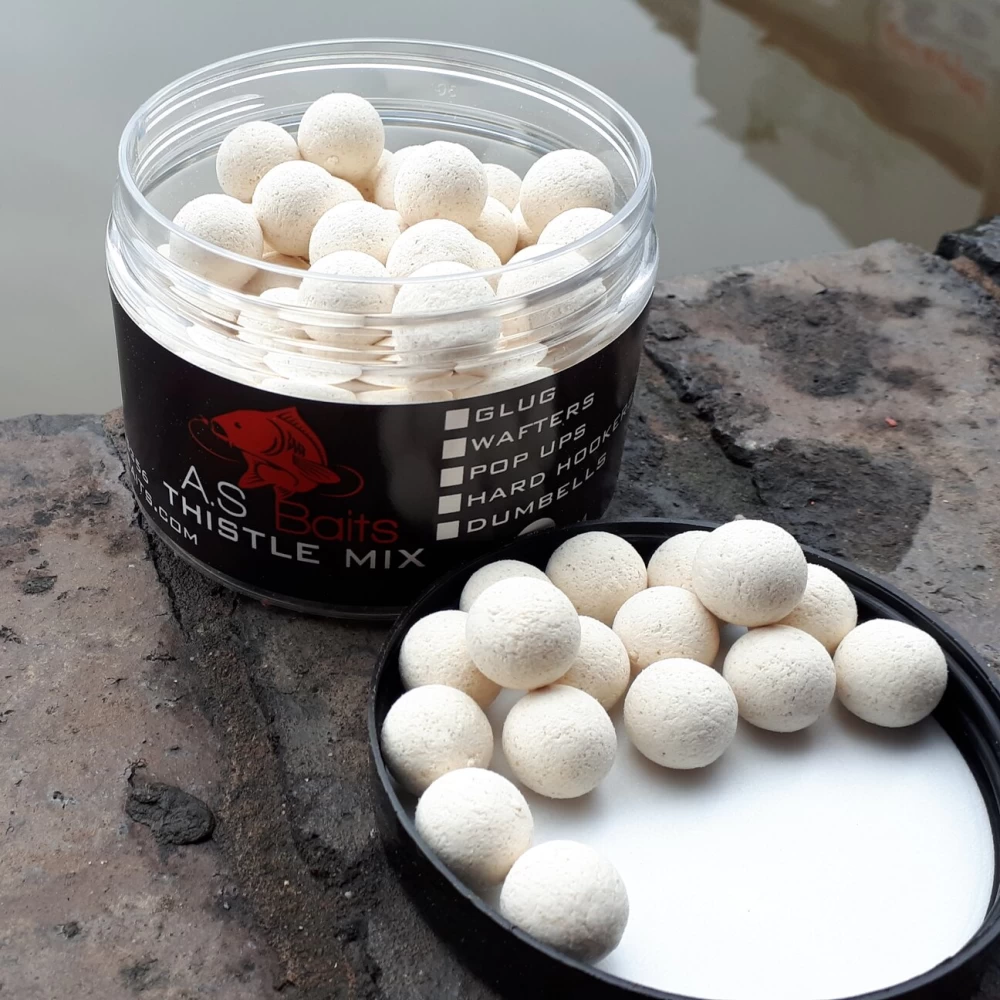 THISTLE MIX 12MM WHITE POP UPS  (Squid and Plum)