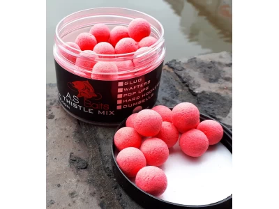 THISTLE MIX 14MM POP UPS HI VIZ PINK  (Squid and Plum)