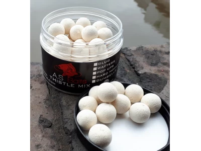 THISTLE MIX 14MM WHITE  POP UPS  (Squid and Plum)