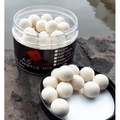 THISTLE MIX 14MM WHITE  POP UPS  (Squid and Plum)