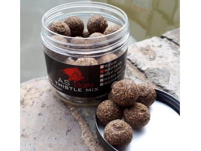 THISTLE MIX 18MM  CORK DUST WAFTERS (Squid and Plum)