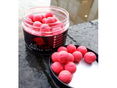 THISTLE MIX HI VIZ PINK 14MM WAFTERS (Squid and Plum)