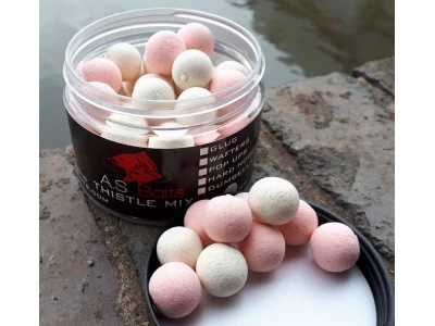 THISTLE MIX WASHED OUT PINK AND WHITE POP UPS 14MM (Squid and Plum)