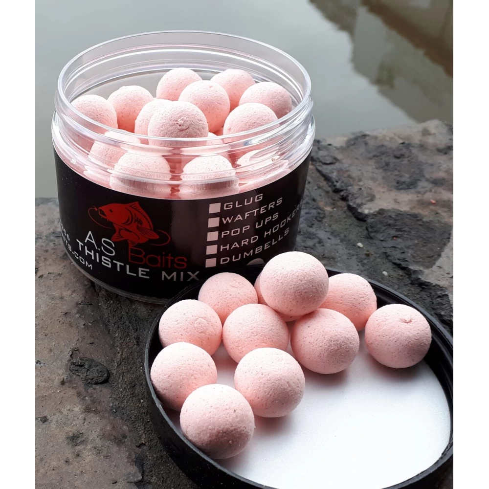 THISTLE WASHED OUT PINK POP UPS 14MM (Squid and Plum aroma)