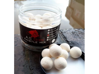 THISTLEMIX 16MM WHITE POP UPS (Squid and Plum aroma)