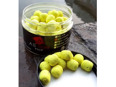 TNP 14MM HI VIZ YELLOW DUMBELL WAFTERS (Tiger nut and Plum )