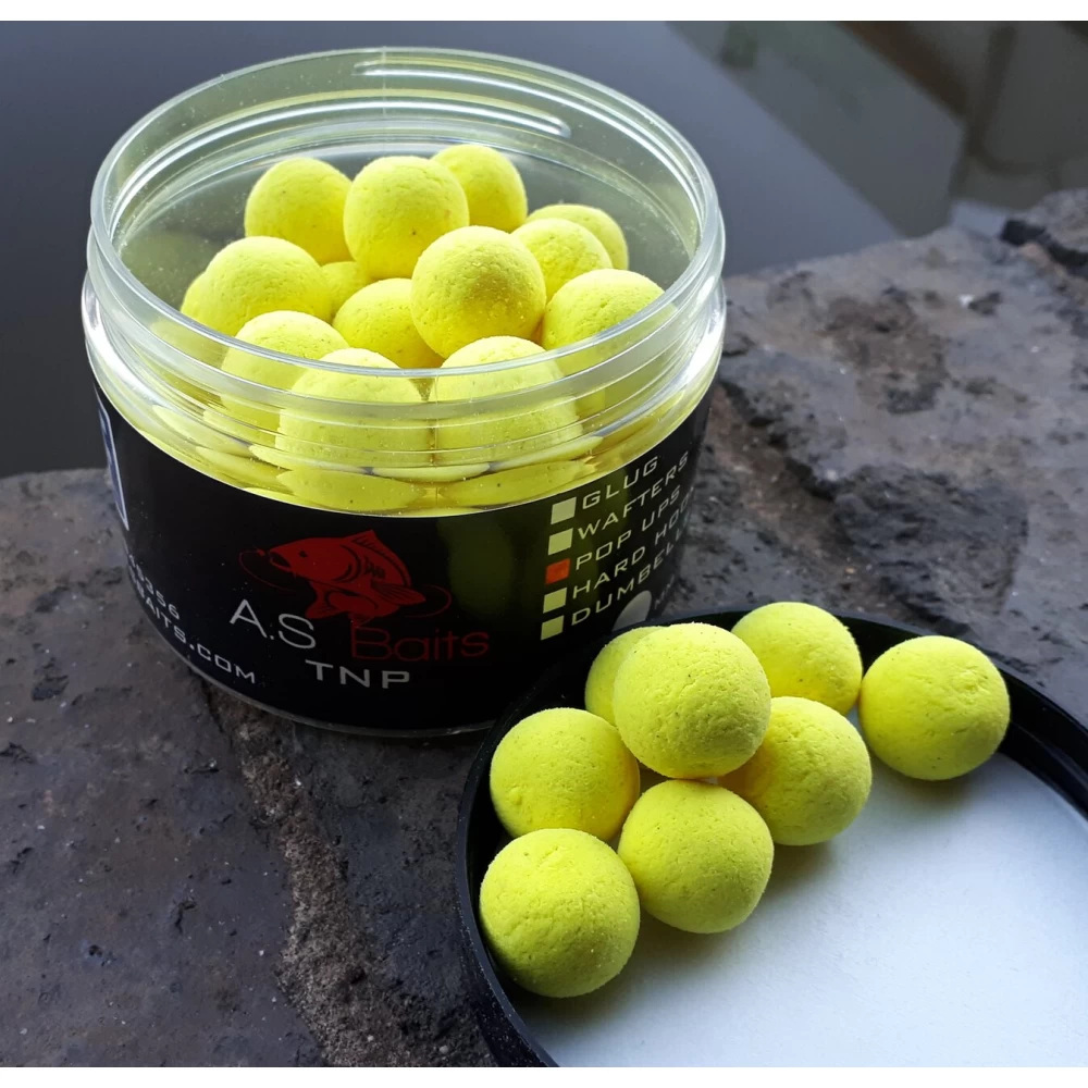 TNP 14MM HI VIZ YELLOW POP UPS (Tiger nut and Plum)