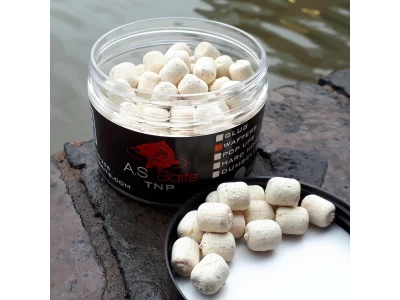 TNP WHITE DUMBELL WAFTERS 12MM (Tiger nut and Plum)