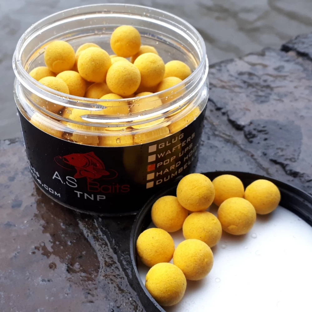 TNP YELLOW 12MM POP UPS ( Tiger nut and Plum aroma)