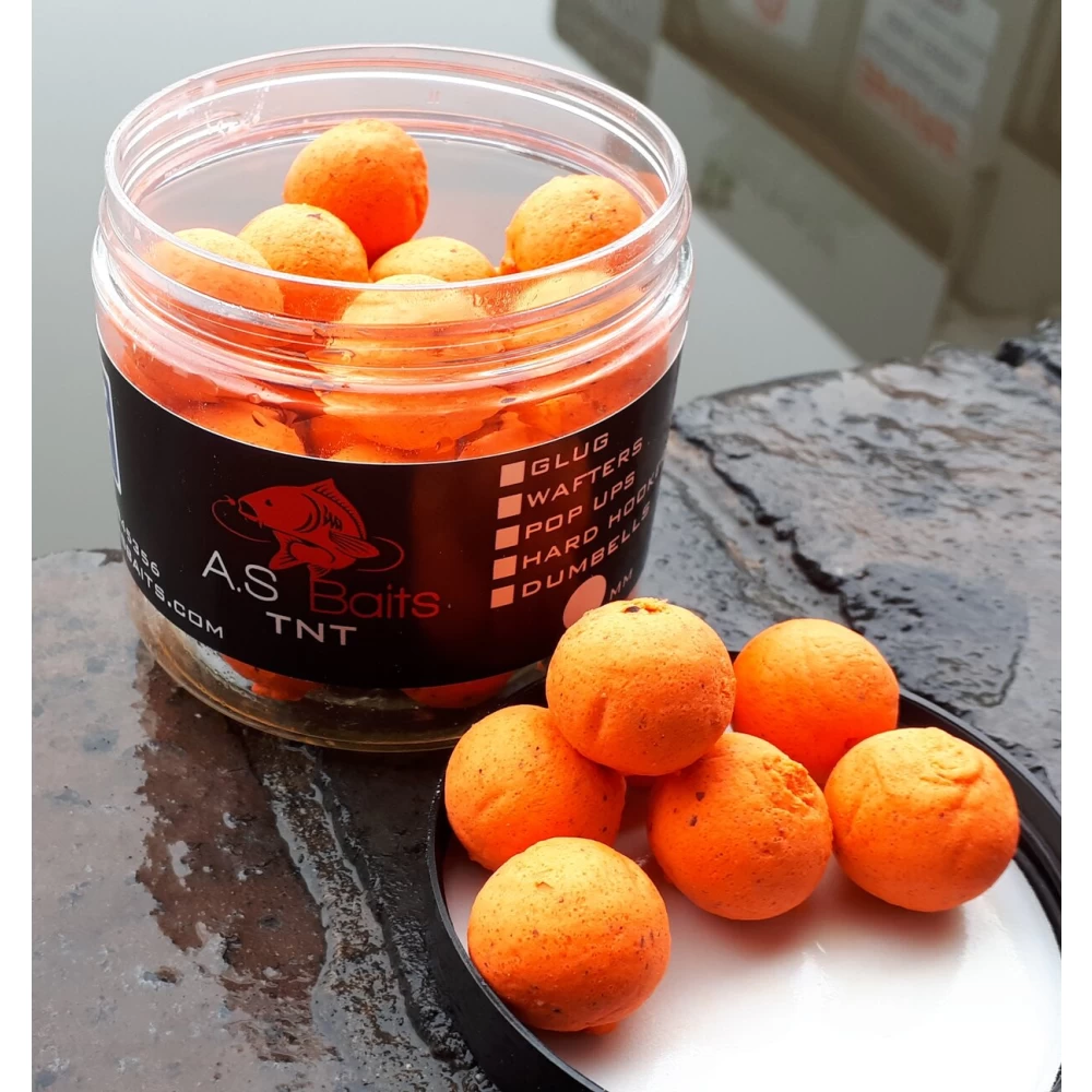 TNT 18MM HI VIZ ORANGE WAFTERS (Tiger nut and Tangerine)