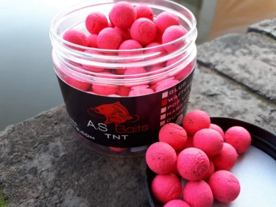 TNT HI VIZ PINK WAFTERS 14MM (Tiger nut and Tangerine)