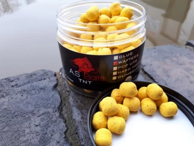 TNT Yellow Dumbbell Wafters 12mm (Tiger nut and Tangerine)